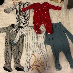Newborn footed onesies sleepers